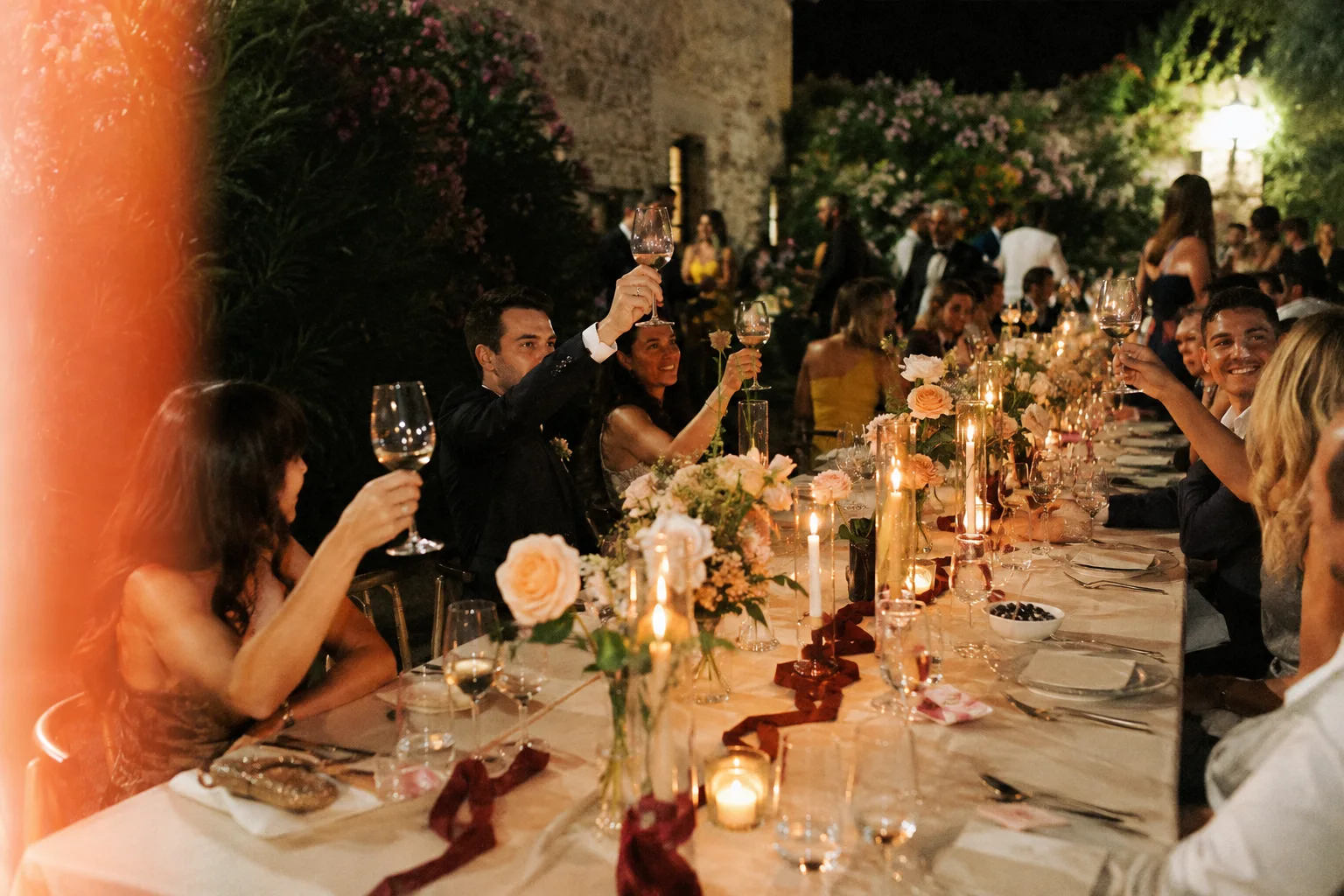 A candid guest photo from the sample album.